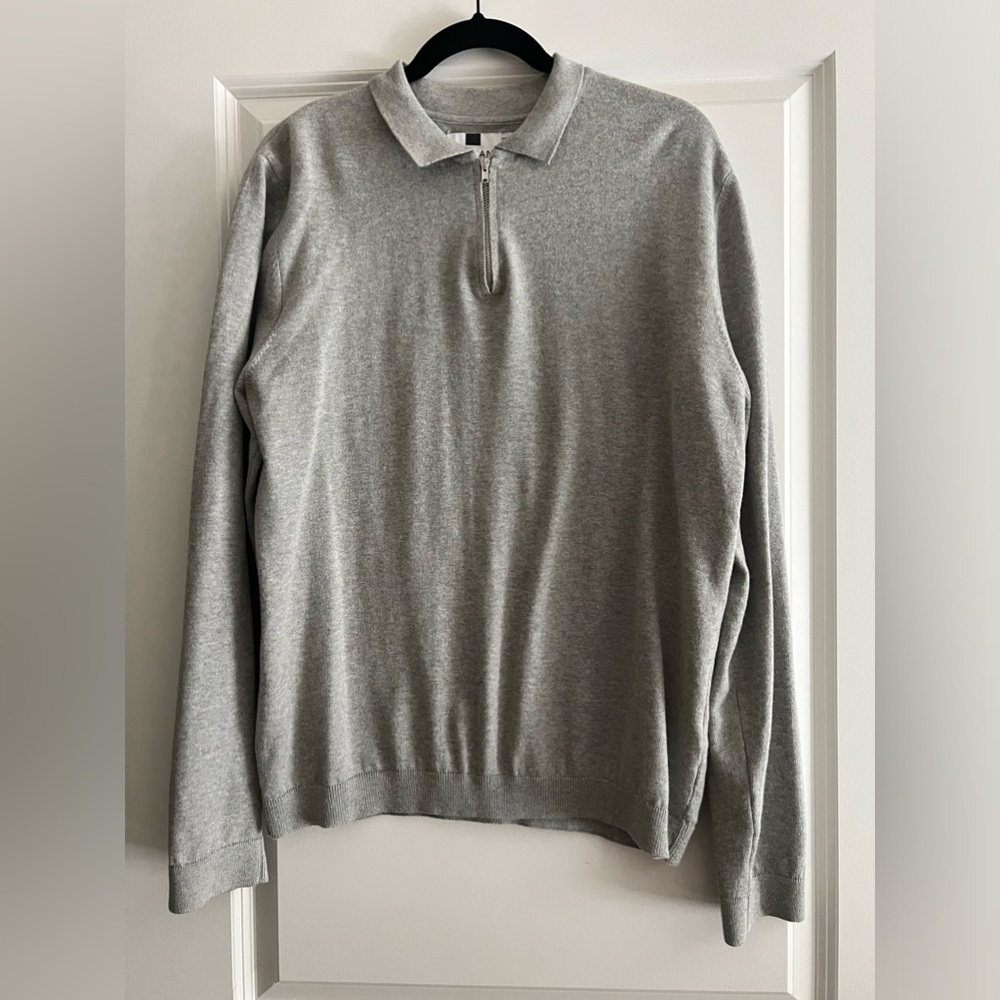 Quarter-zip sweater